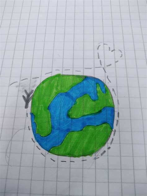 Demos Le La Vuelta Al Mundo Planeta Tierra Tierra Planeta Dibujo