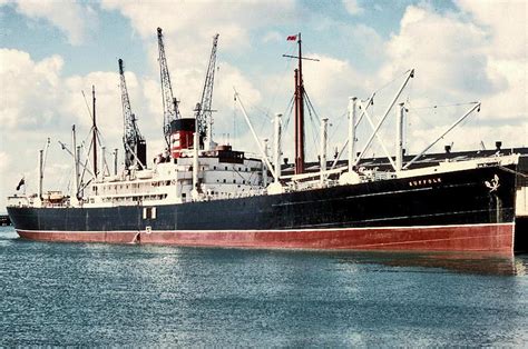 Motor Vessel Suffolk Built By John Brown Co Ltd In For Federal