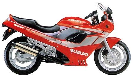 Suzuki GSX 750 F 1990 Fiche Moto