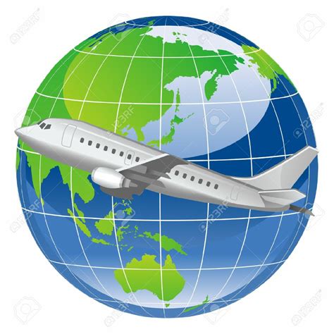 Download High Quality World Clipart Plane Transparent Png Images Art