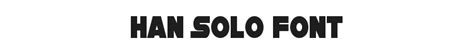 Han Solo Font Download Fonts4free