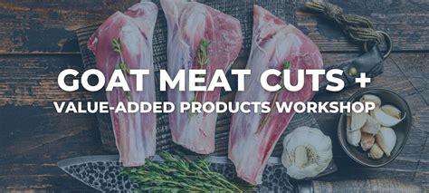 Goat Meat Cuts And Value Added Products Workshop