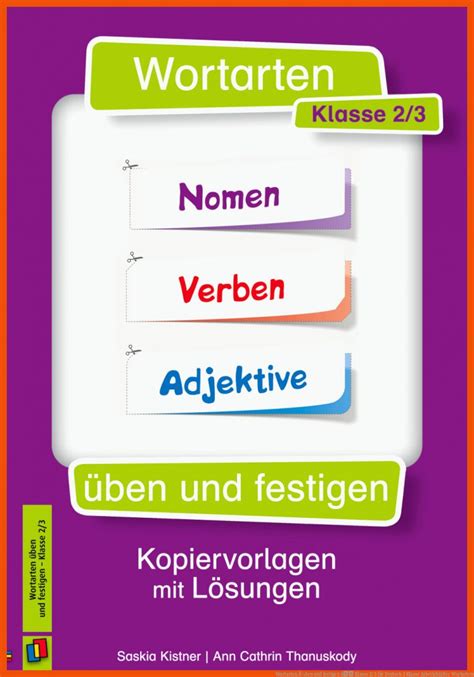 Deutsch Klasse Arbeitsbl Tter Wortarten Deutsch Arbeitsbl Tter