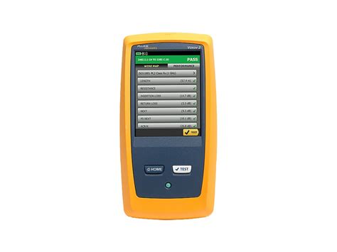 Fluke Networks DSX2 5000 1 GHz DSX Cable Analyzer V2 With Wi Fi