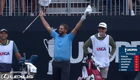 Matthieu Pavon Makes Hole-In-One At US Open