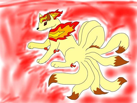 Vulpix 3rd evolution by maximum-wolf on DeviantArt