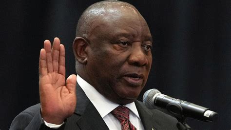 Afrique Du Sud Cyril Ramaphosa Reprend Les R Nes Du Pays