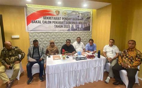 Pendaftaran Calon Pj Gubernur Diperpanjang Panja Dprd Punya Motif