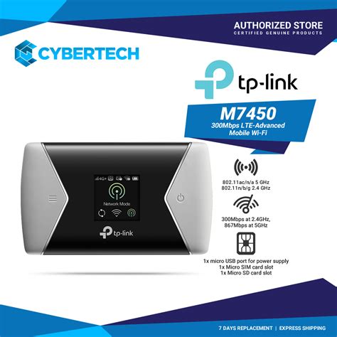 TP Link M7450 300Mbps LTE Advanced Mobile Wi Fi Shopee Philippines