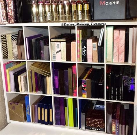 Eyeshadow Palette Storage Diy Interior Diy Make Up Organisation