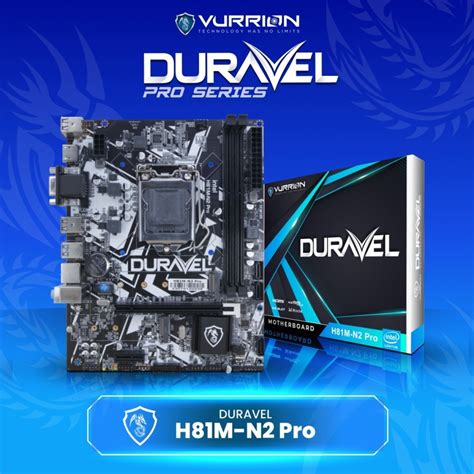 Jual Motherboard VURRION DURAVEL H81 H81M N2 PRO Intel LGA 1150 DDR3