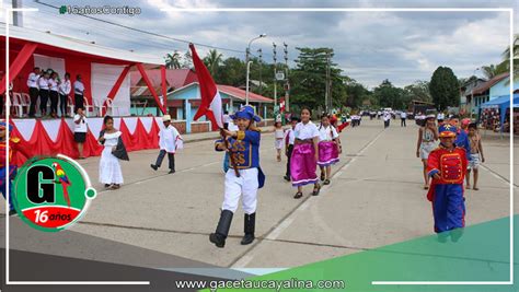 Tahuania Celebra Con Orgullo El Desfile C Vico Patri Tico Por El