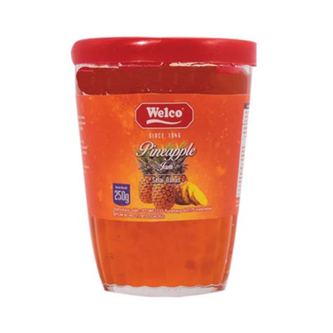 Welco Pineapple Jam Gr Indonesia Distribution Hub