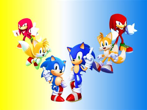 Classic Tails And Modern Sonic