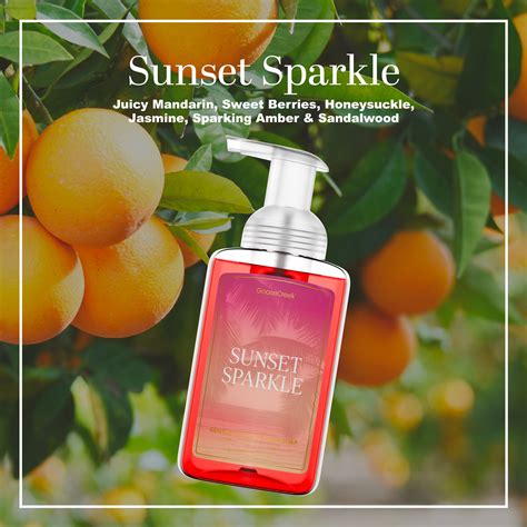 Sunset Sparkle Lush Foaming Hand Soap Goose Creek Candle