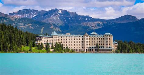 The Fairmont Chateau Lake Louise Is Inside a National Park