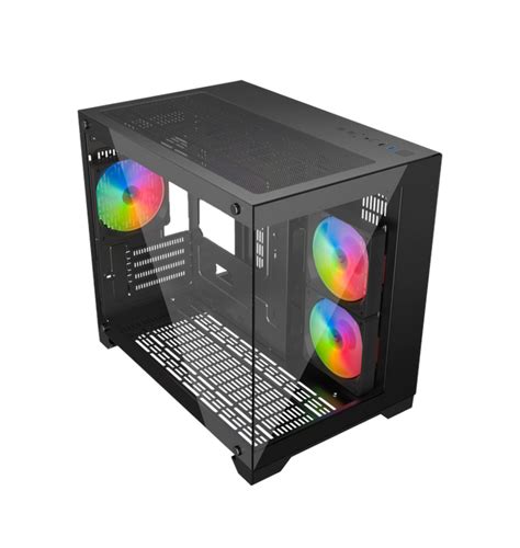 Gabinete Gamer Raidmax Infinita I600 Fishtank Tg Rgb IgnaTech