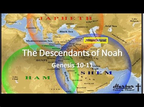 The Descendants Of Noah Genesis 10 11 YouTube