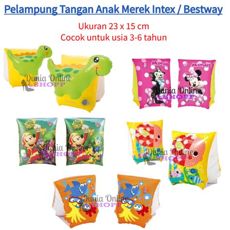 Jual PELAMPUNG TANGAN ANAK INTEX 58652 / PELAMPUNG ANAK ANAK | Shopee Indonesia