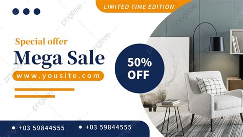 Simple Furniture Promotion Banner Template Download On Pngtree