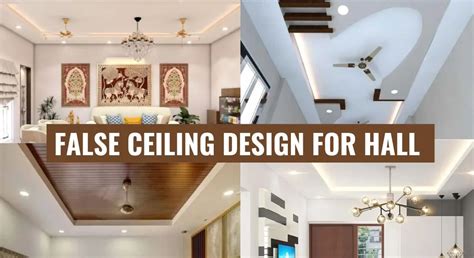 10+ Simple False Ceiling Design For Hall - With Images