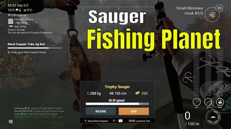 Fishing Planet Emerald Lake Sauger YouTube