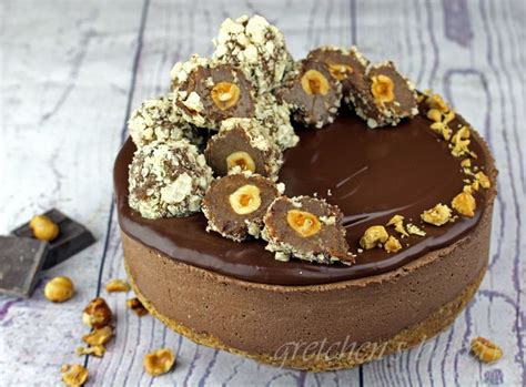 Vegan Ferrero Rocher Mousse Cake Gretchens Vegan Bakery Recipe