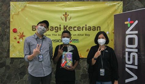 Momen Berbagi Keceriaan Vision Bersama Mnc Peduli Bikin Anak Anak Di