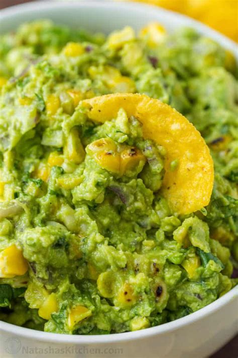 Corn Guacamole Recipe Natashaskitchen