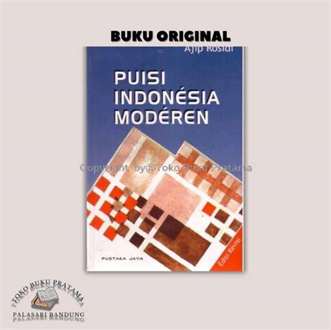 Buku Puisi Indonesia Moderen Ajip Rosidi Ori Lazada Indonesia