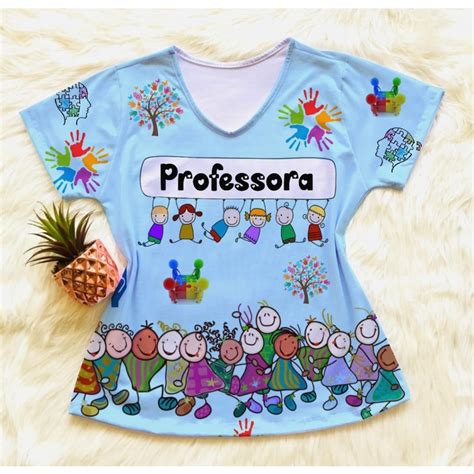 Camisetas Profiss Es Professora Shopee Brasil