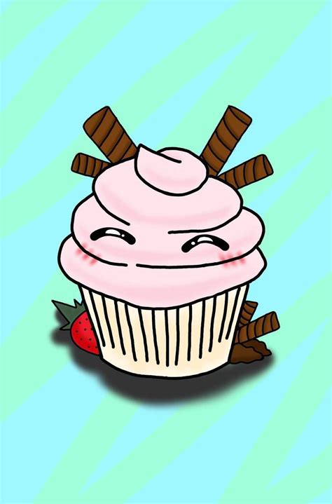 Cupcake Kawaii Wallpapers - Top Free Cupcake Kawaii Backgrounds - WallpaperAccess