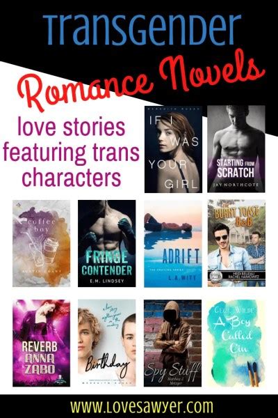 Transgender Characters In Romance Novels Book List Love Sawyer