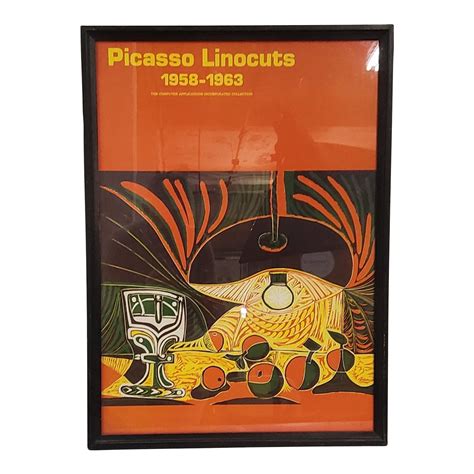 Pablo Picasso Linocuts The First Exhibition 1968 Chairish