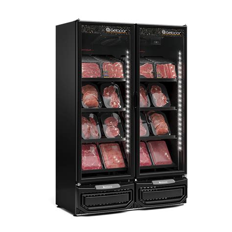 Refrigerador Expositor Vertical Gelopar Litros Preto V Gcbc