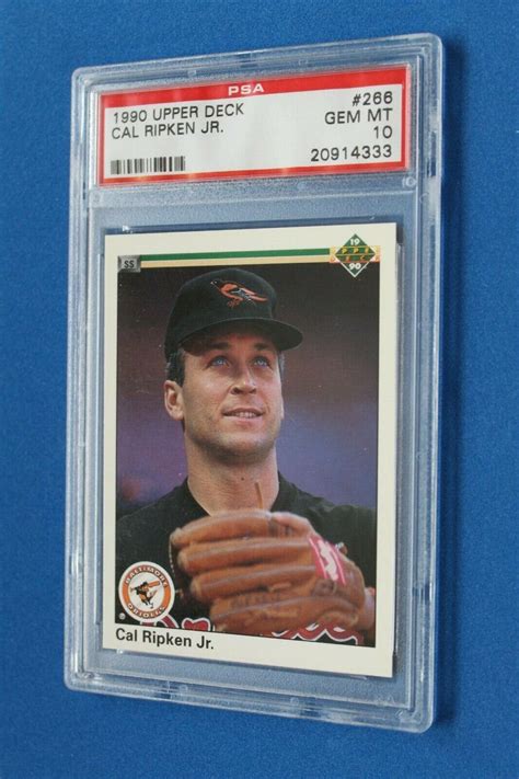 1990 UPPER DECK CAL RIPKEN JR 266 PSA 10 EBay