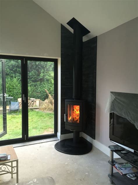 Acr Neo 3p Stove Installed In Preston Log Burner Living Room Wood