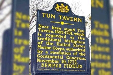 What Happened To Original Tun Tavern Birthplace Of Marine Corps