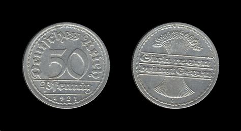 Germany Njemačka Weimar Republic 50 Pfennig 1920 D TRGOVINA KOLEKCIONAR