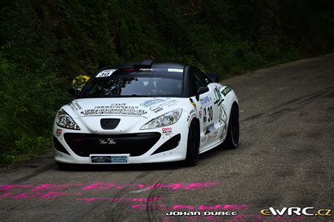 Clemen On Benjamin Fouret Jessica Peugeot Rcz Rallye National