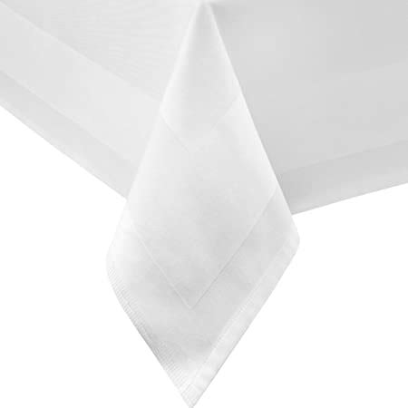 Dht Baumwolle Nappe En Damas Lavable Blanc X Cm Amazon