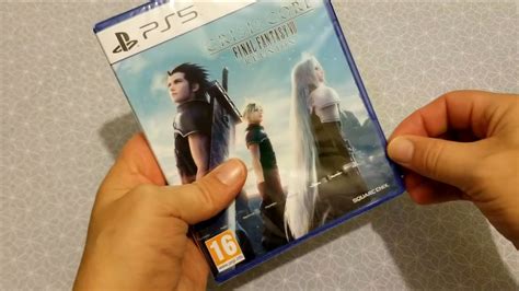 UNBOXING CRISIS CORE FINAL FANTASY VII REUNION PS5 YouTube