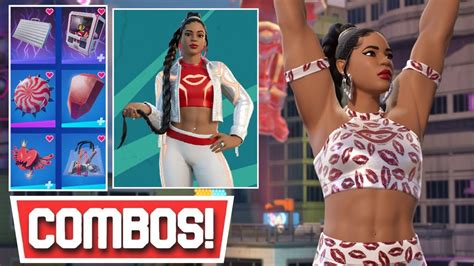 New Best Bianca Belair Skin Combos Fortnite Youtube