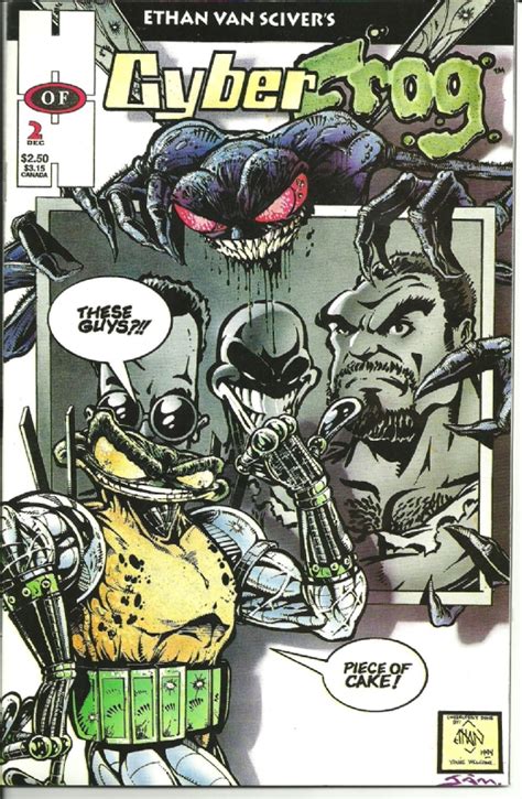 GONE Original Series Cyberfrog 2 Hall Of Heroes Ethan Van Sciver In