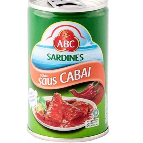 Jual New Mart Abc Sardines Chili Gr Shopee Indonesia