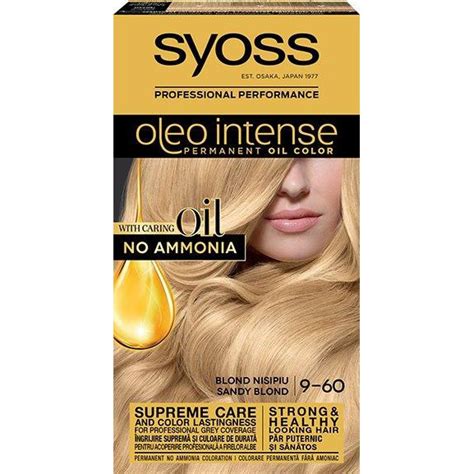 Vopsea De Par Permanenta Fara Amoniac Syoss Color Oleo Intense