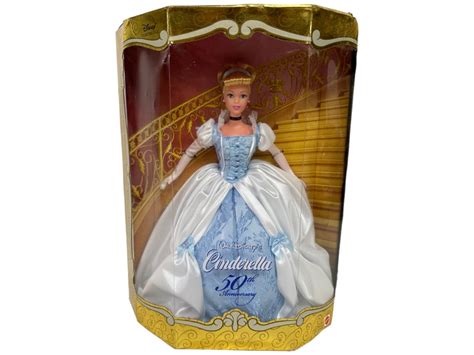 Walt Disneys 50th Anniversary Cinderella Doll 1999 New In Box 26291