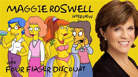 Interview with Maggie Roswell | Four Finger Discount — Four Finger Discount