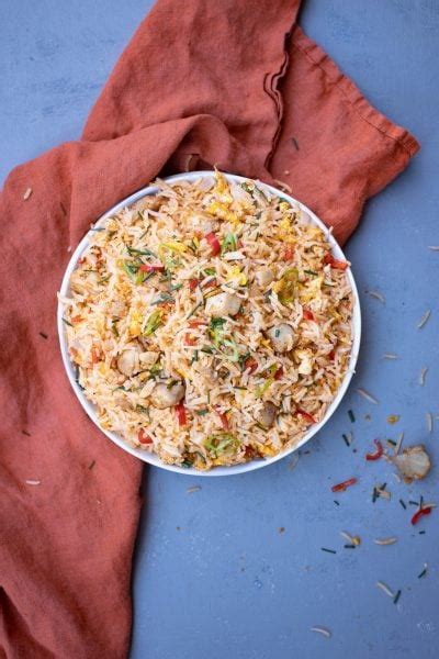 Indo Chinese Chicken Fried Rice