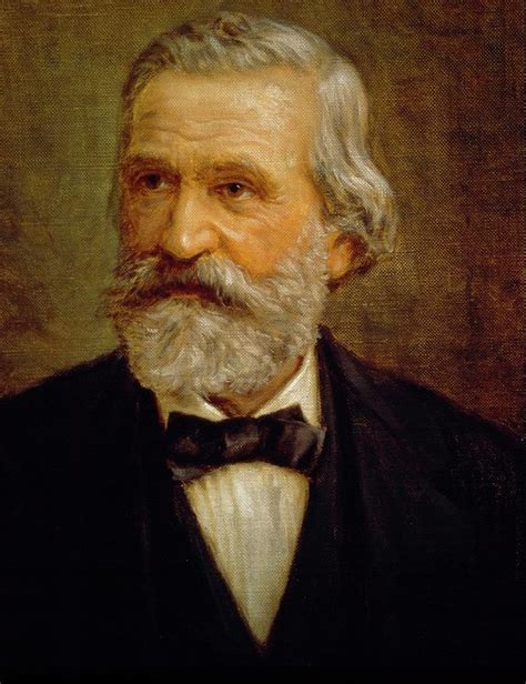 Portrait Of Giuseppe Verdi Oil On Canvas Painting By Album Fine Art